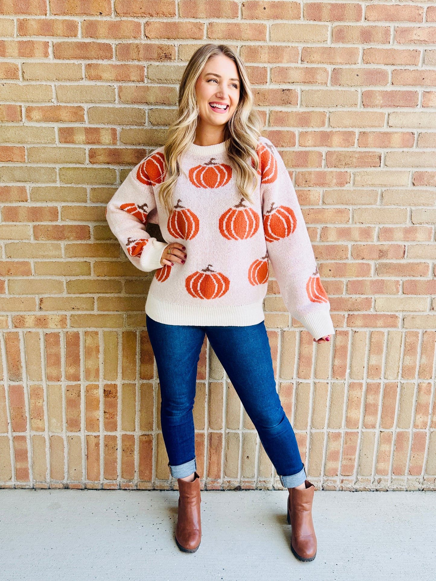 Pumpkin Nightfall Sweater- Multiple Colors!