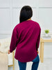 REG/CURVY Autumn Cabernet Pullover