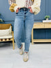 Judy Blue The Bleach Boys Midrise Boyfriend Jeans in Reg/Curvy