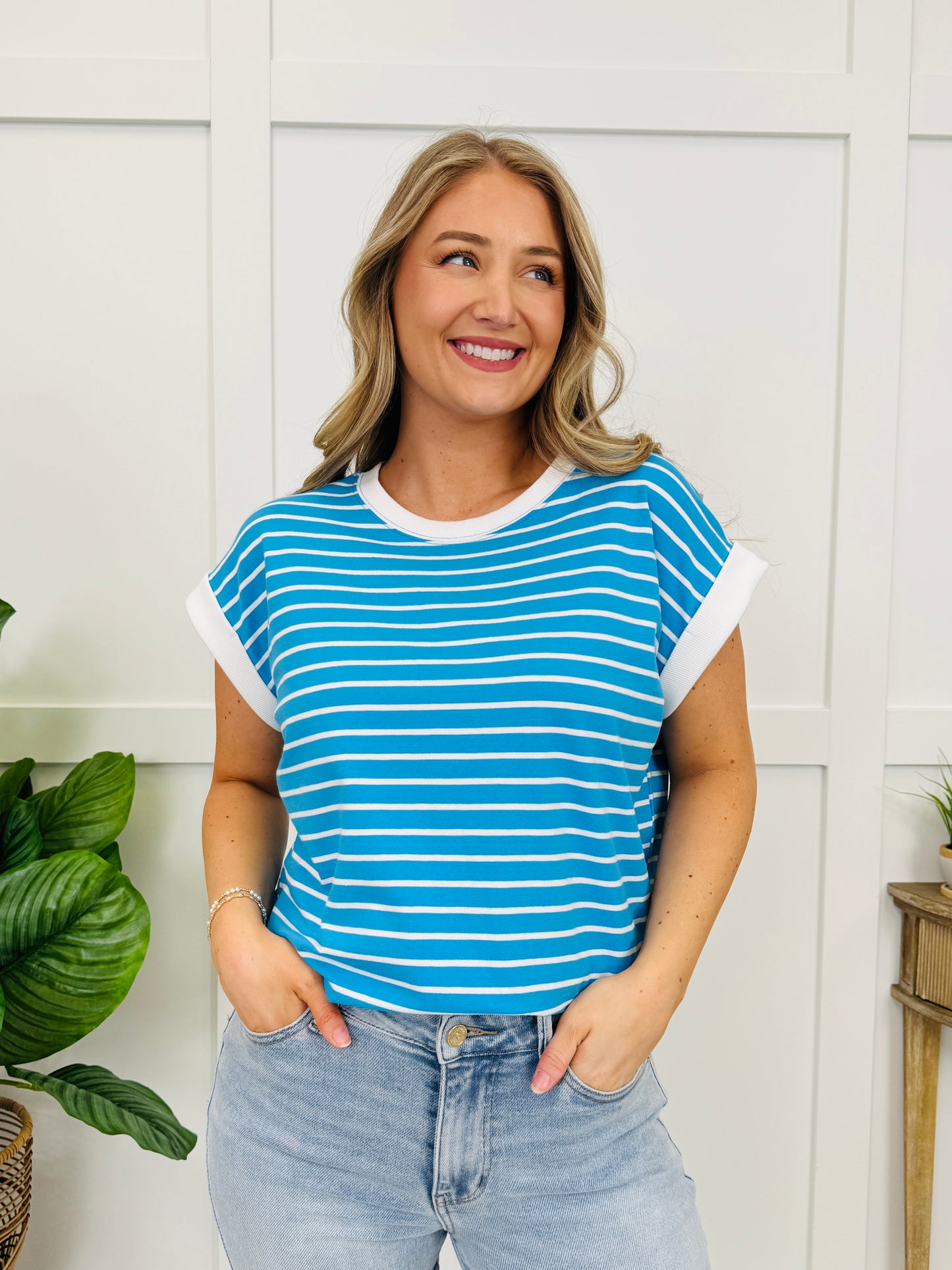 Staying In Line Top In Multiple Colors