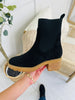 Finding My Direction Booties In Black