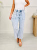 Current Crush Cropped Wide Leg Tummy Control Jeans