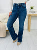 Judy Blue Wrapped in Love Thermal Bootcut Jeans in Reg/Curvy