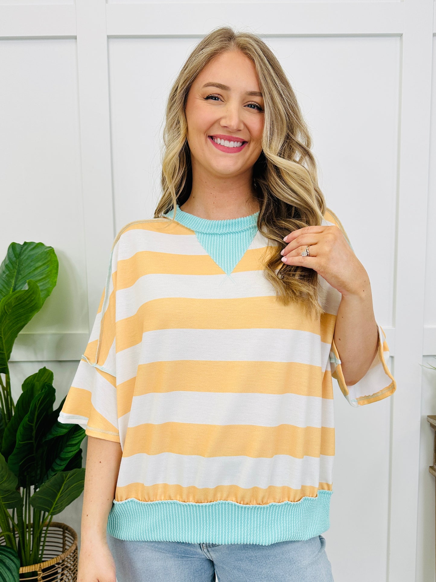 Always A Good Idea Top In Yellow
