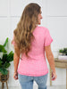 Soft Hearted Top In Pink