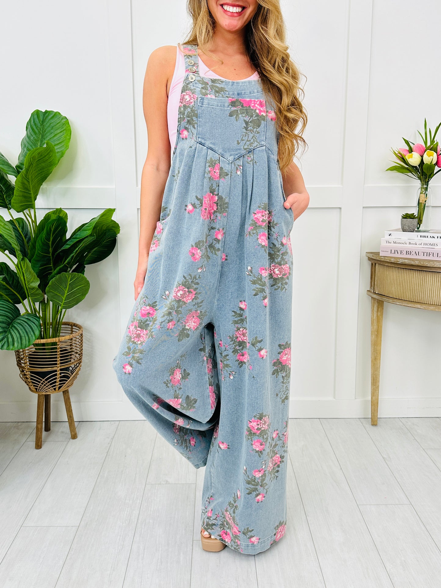 Floral Forever Overalls
