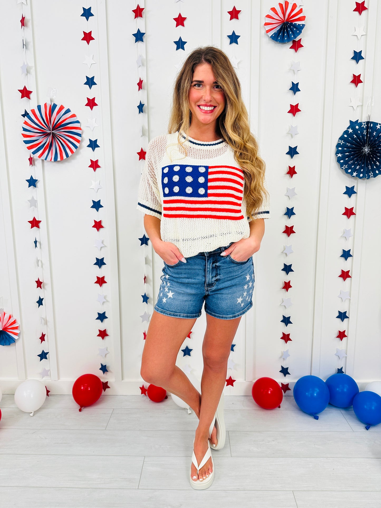 Red, White & You Top