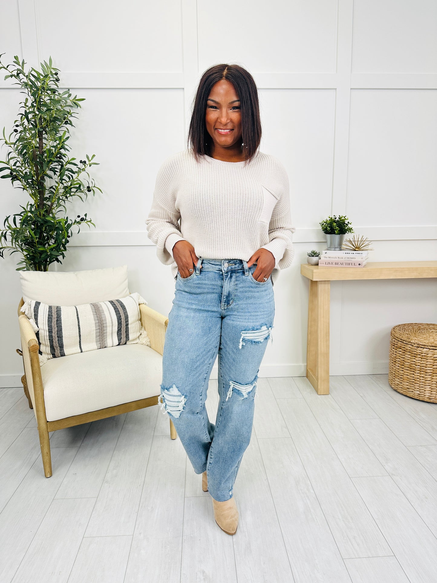 Judy Blue Back to Reality 90's Straight Leg Jeans