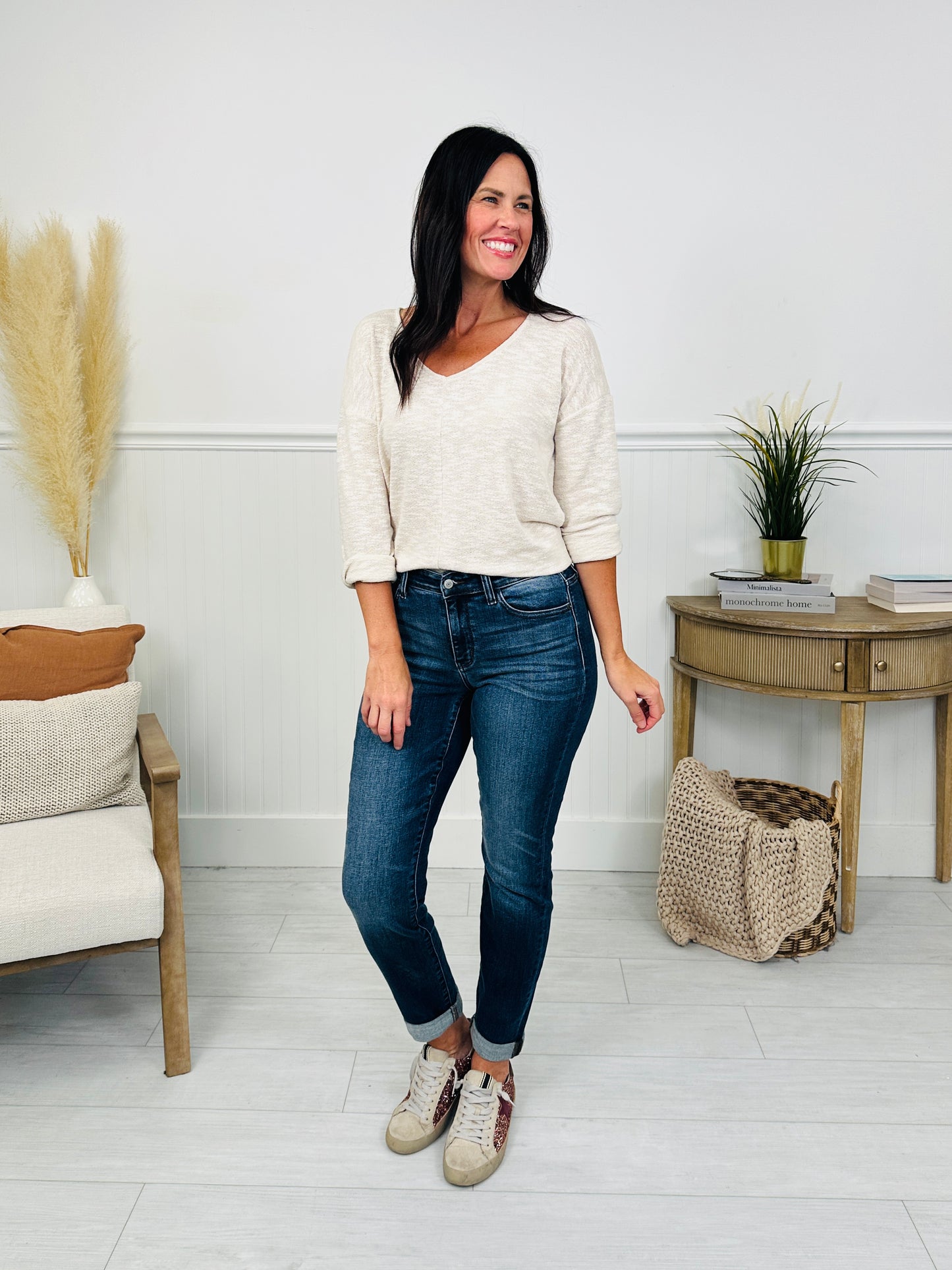 Judy Blue Plus/Reg Simply Perfect Non Distressed Slim Fit Jeans