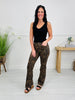 Judy Blue Leveled Up Leopard Bootcut Jeans