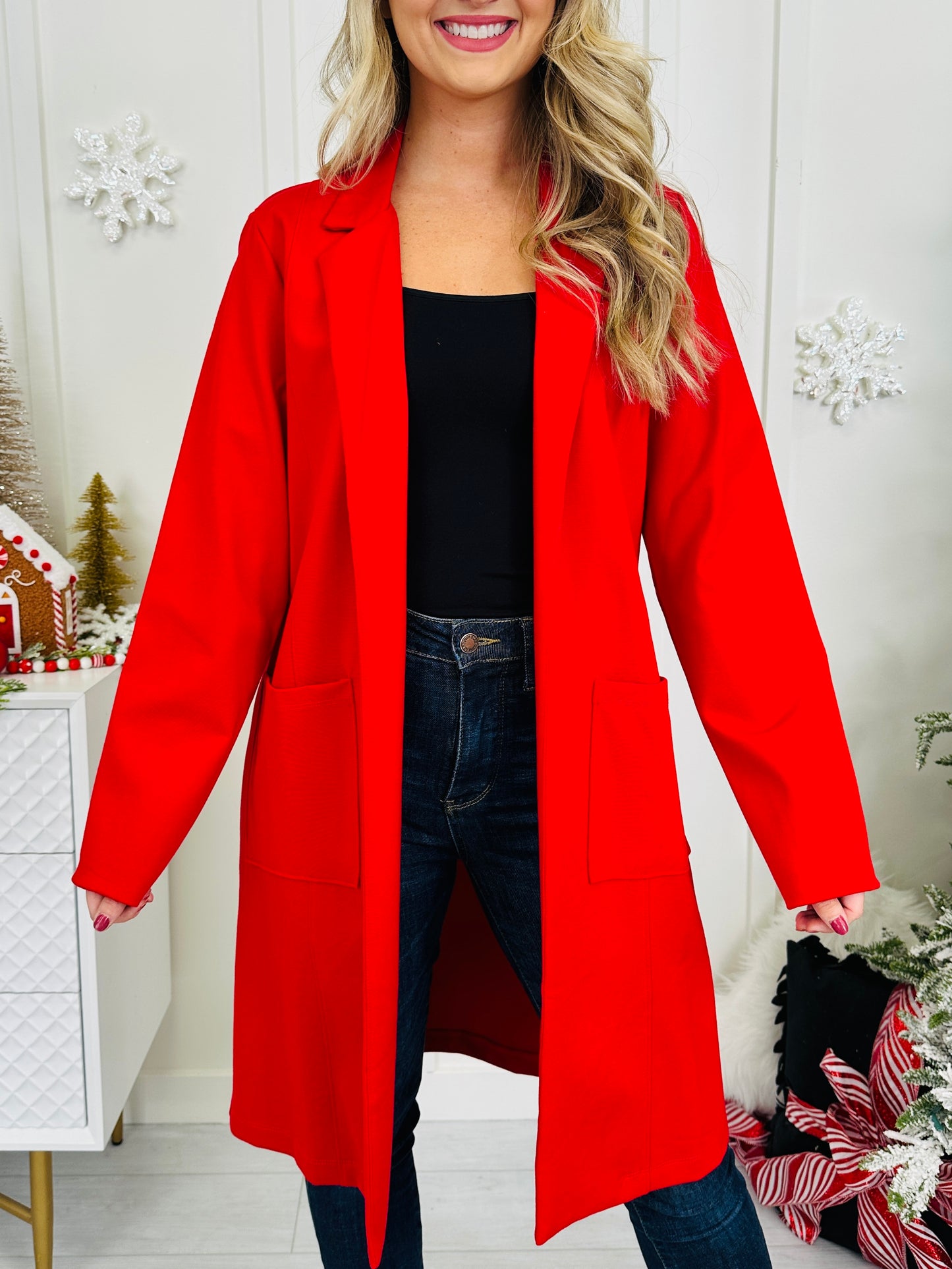 Runaway Weather Jacket in Red