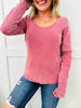 REG/CURVY MOCO Exclusive Flip it And Reverse It Mineral Washed Reversible Top-- Multiple Colors!