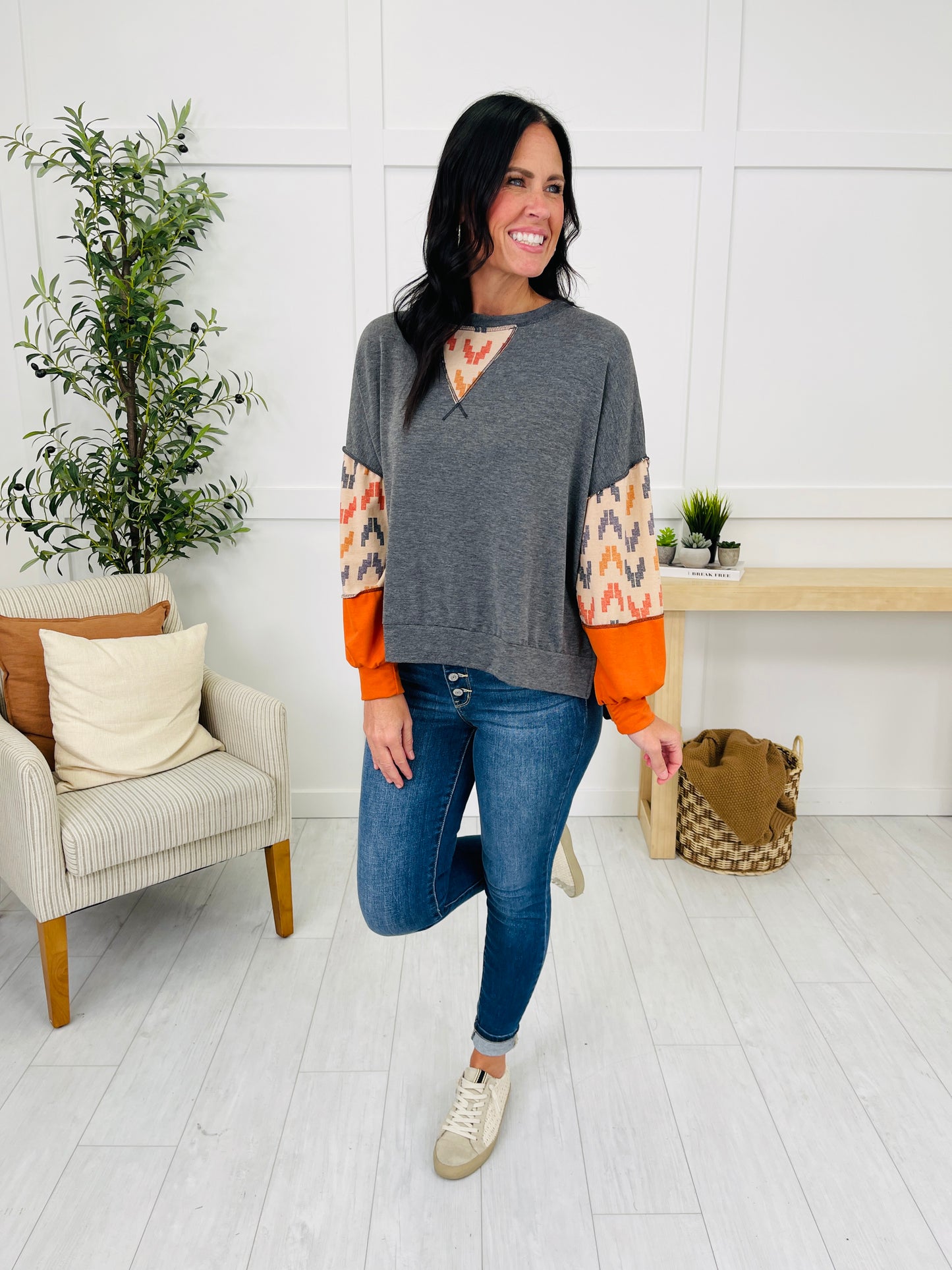 Flicker And Fade Pullover