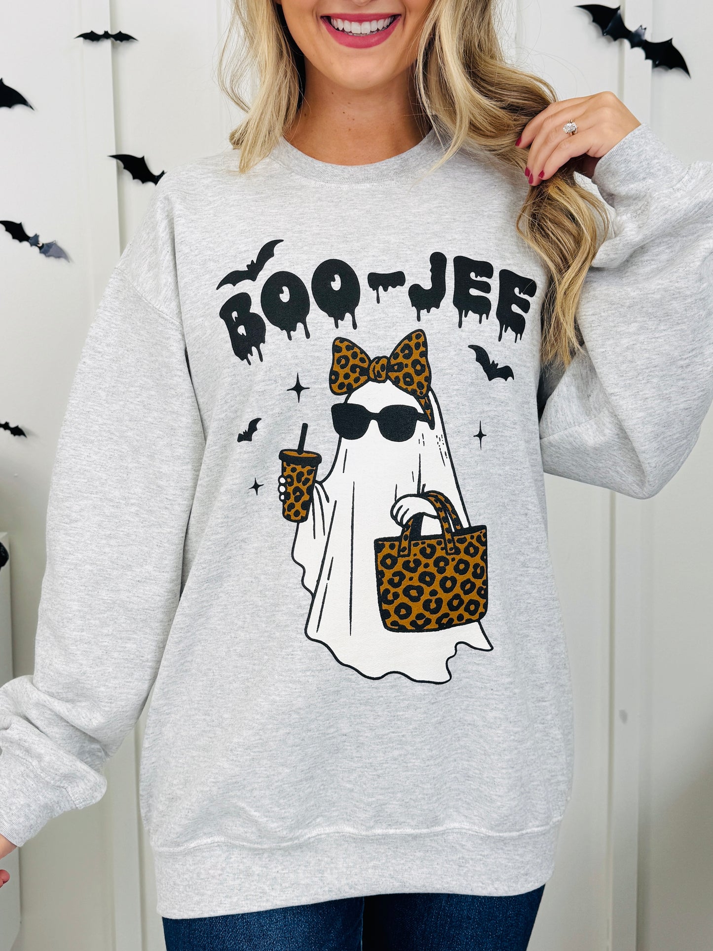 Boo-Jee Graphic Crewneck Sweatshirt - Multiple Colors!