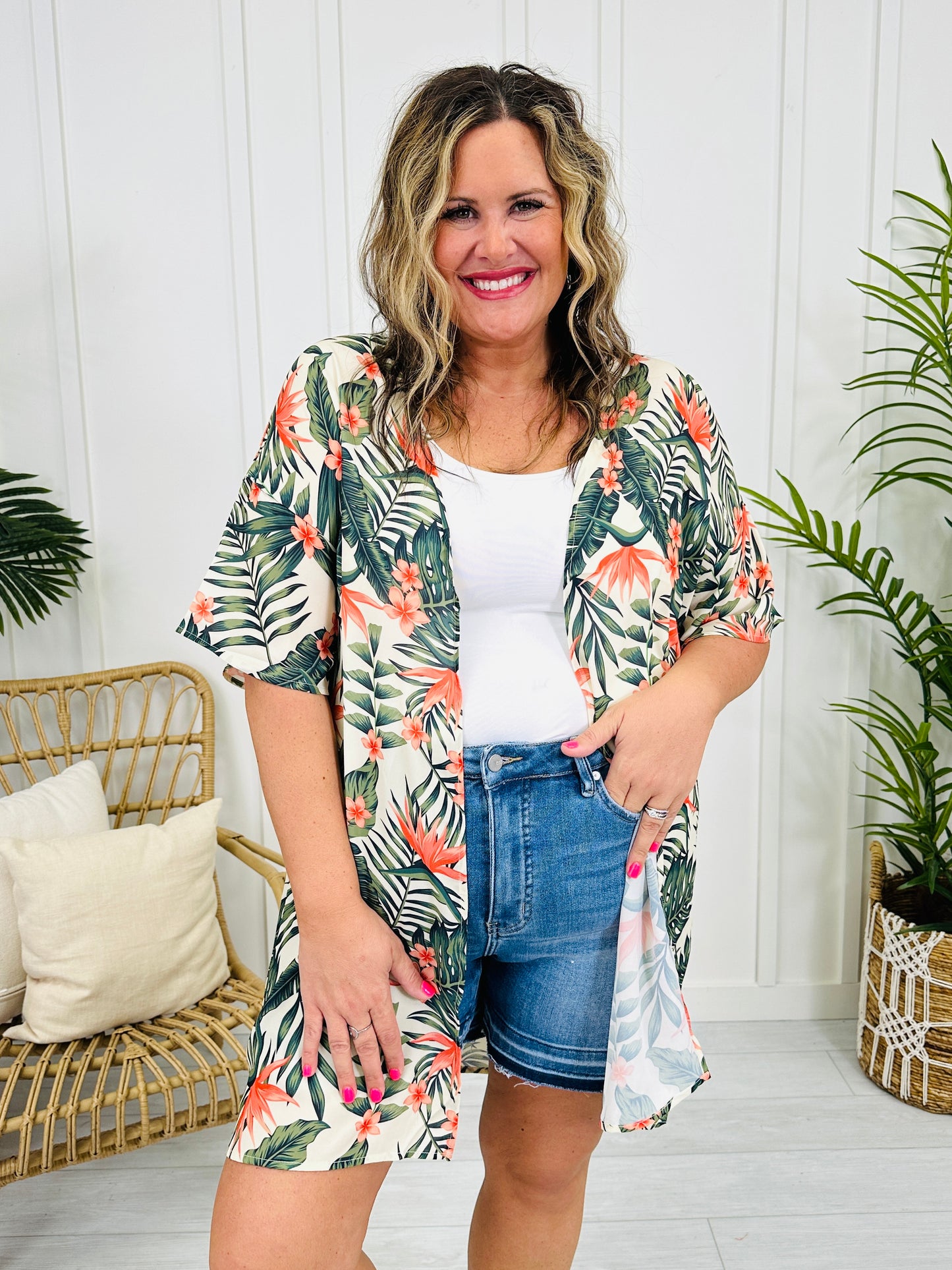 Over the Tropics Kimono