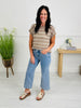 Triple the Comfort Cropped Wide Leg Jeans in Three Inseams