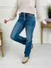 Judy Blue Cute As A Button Rigid Magic Slim Straight Jeans