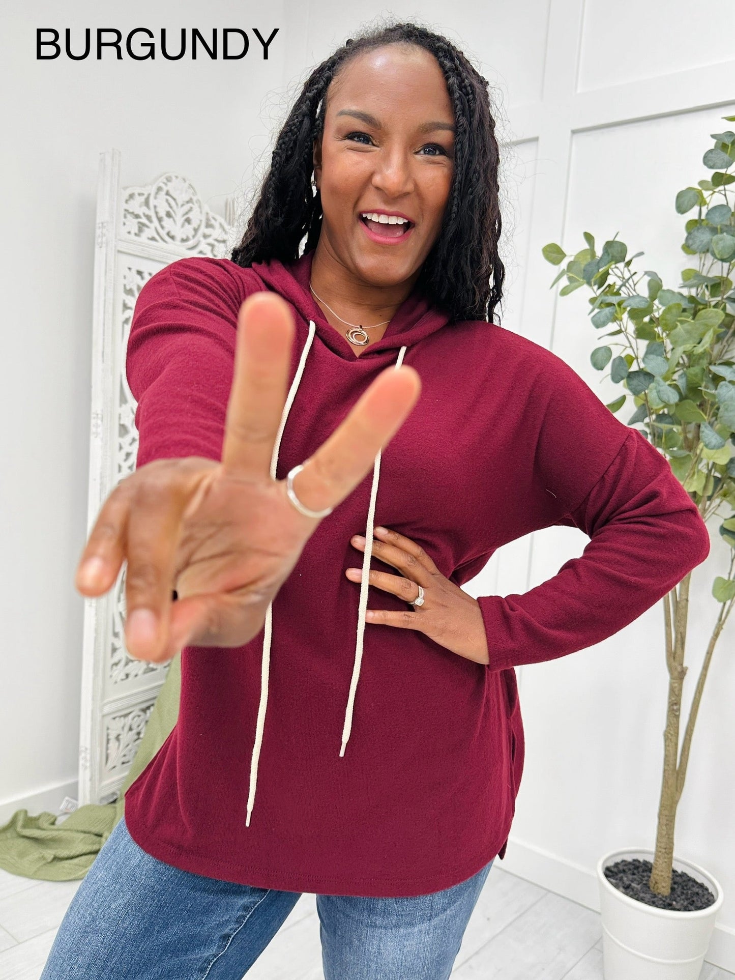 REG/CURVY Statement Of Comfort Hoodie- Multiple Colors!