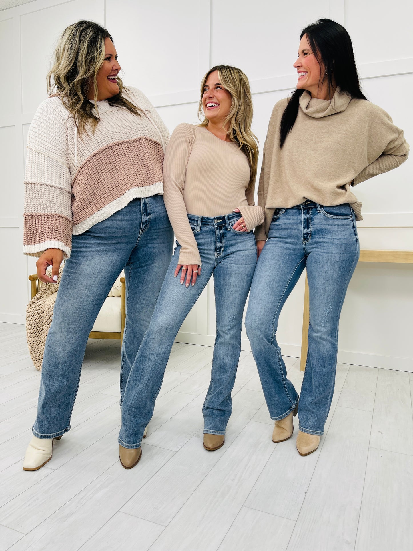 Plus size jeans and boots best sale