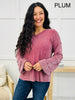 Sleek And Simple Long Sleeve Top- Multiple Colors!