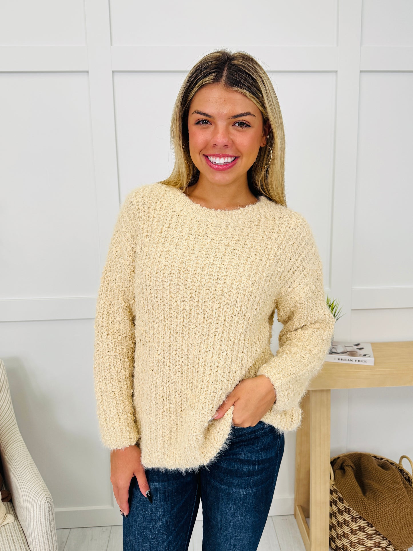 Threaded Thoughts Sweater- Multiple Colors!