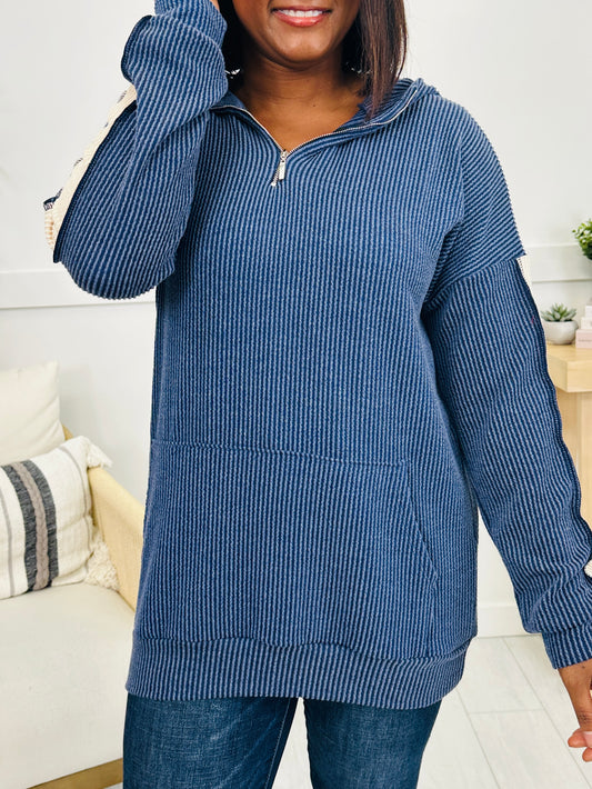 Modern Track Hoodie- Multiple Colors!