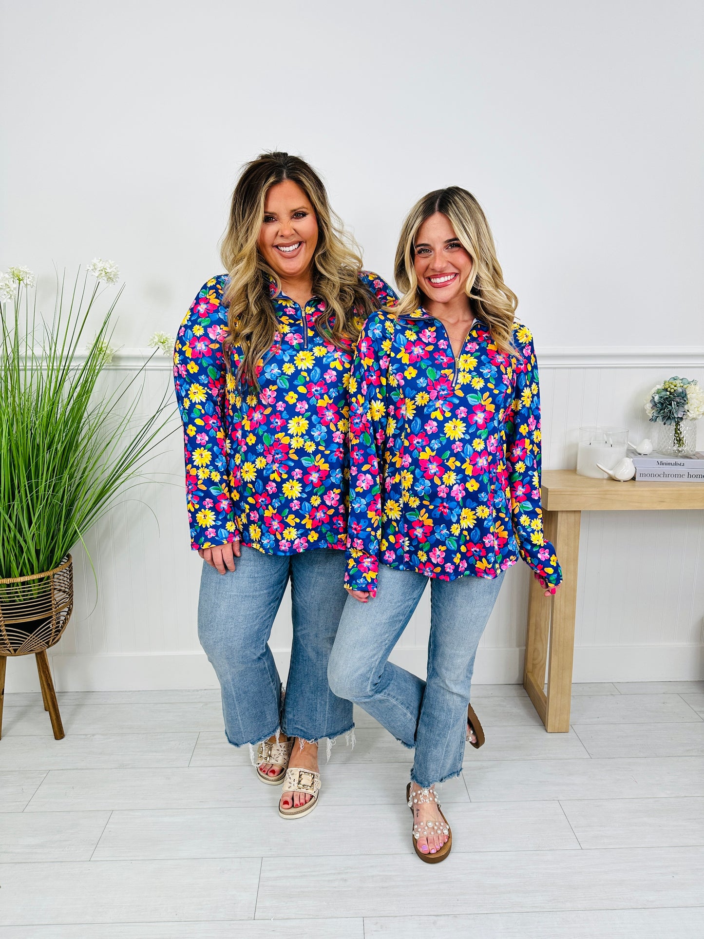 Where Spring Begins Top in Charleston Print