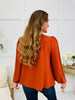 Autumn Avenue Top in Rust
