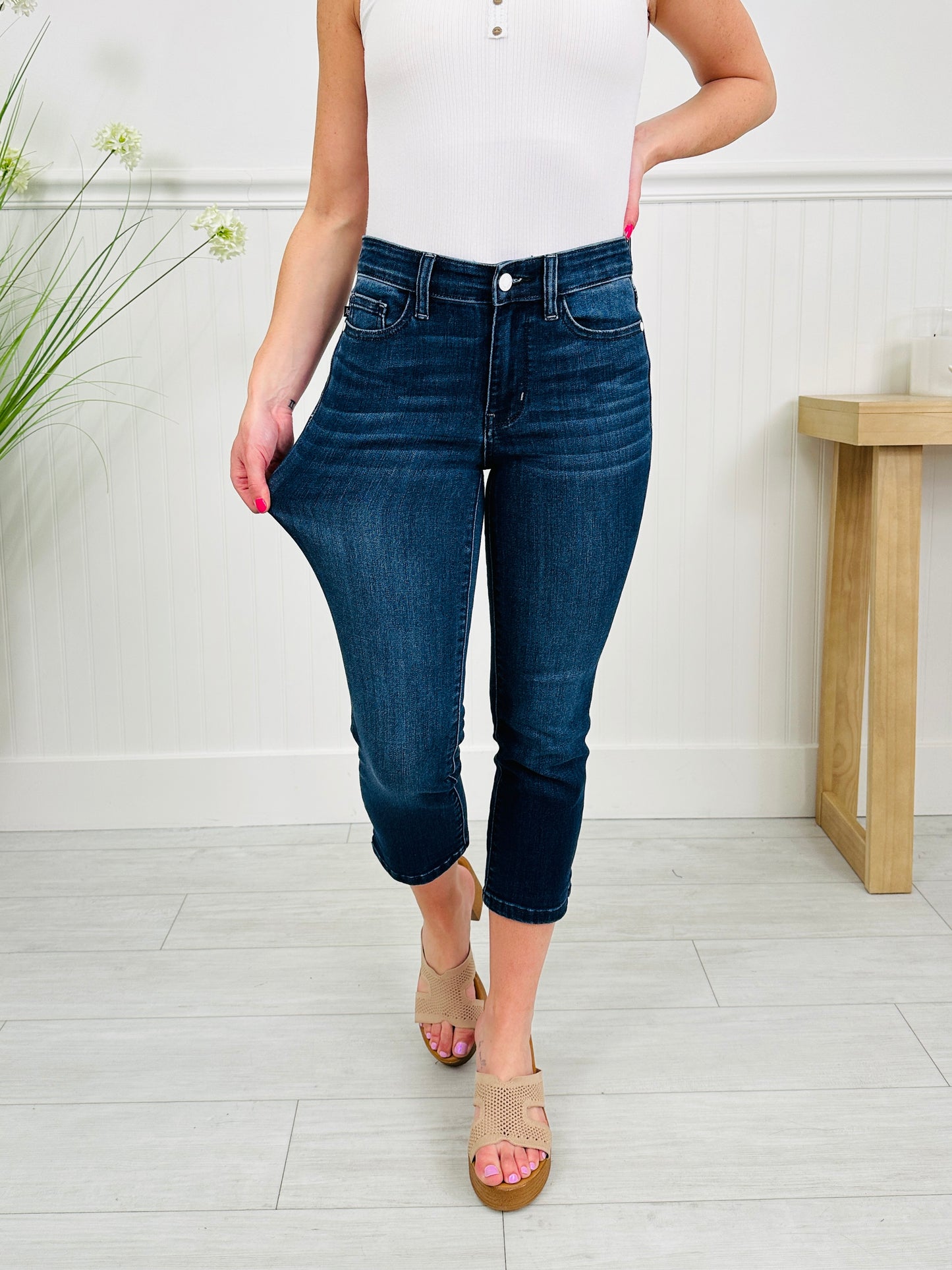 Judy Blue Soak Up The Sun Capris