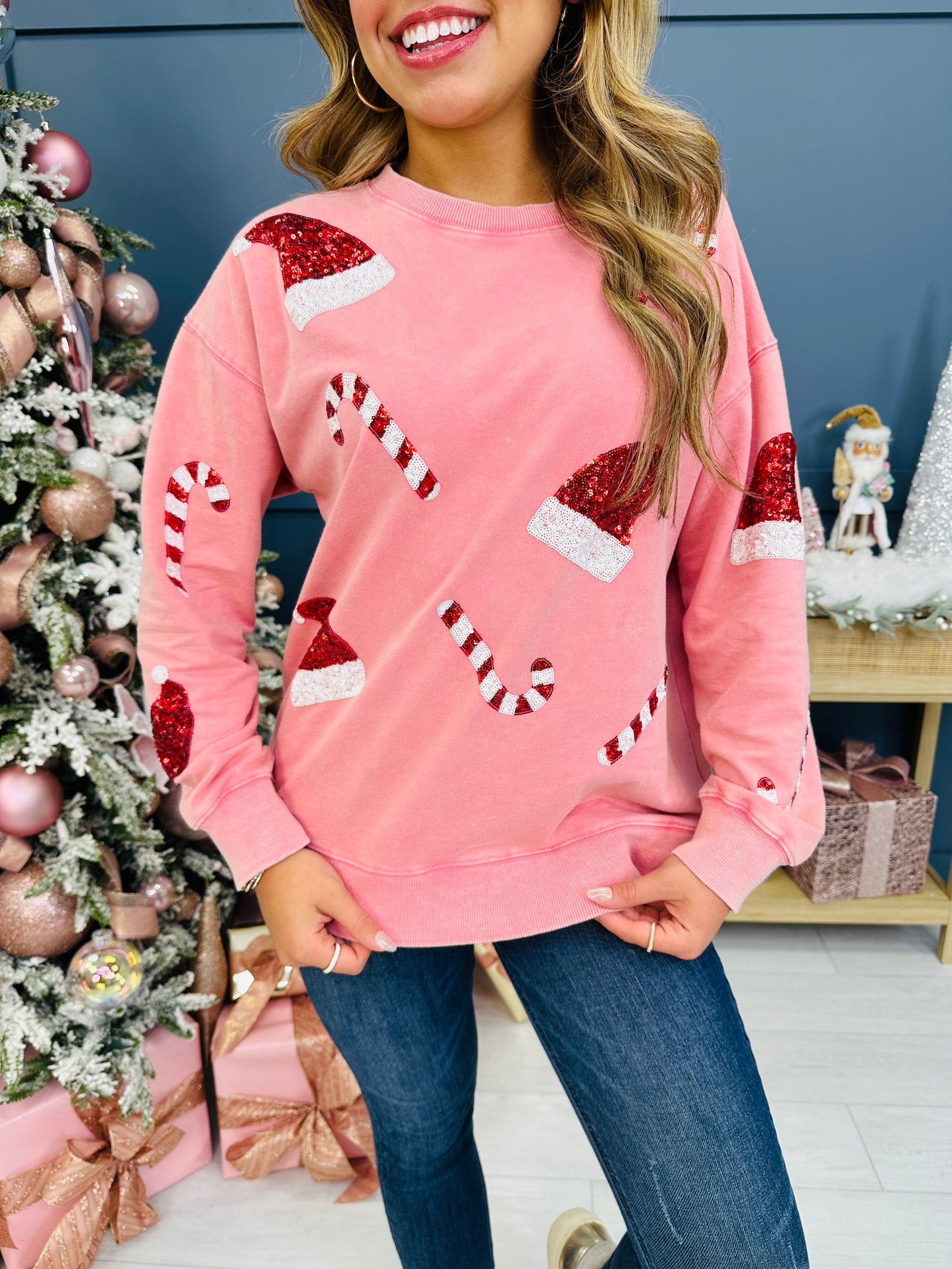 REG/CURVY Santa's Sugar Rush Pullover