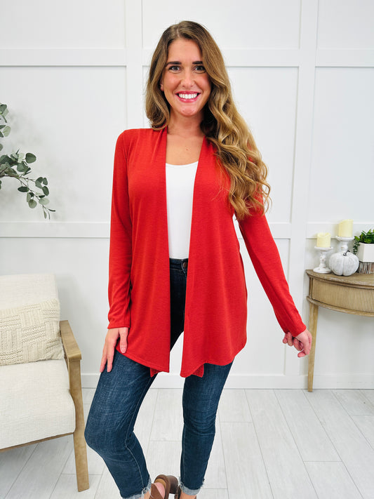The Willow Wrap Cardigan In Multiple Colors