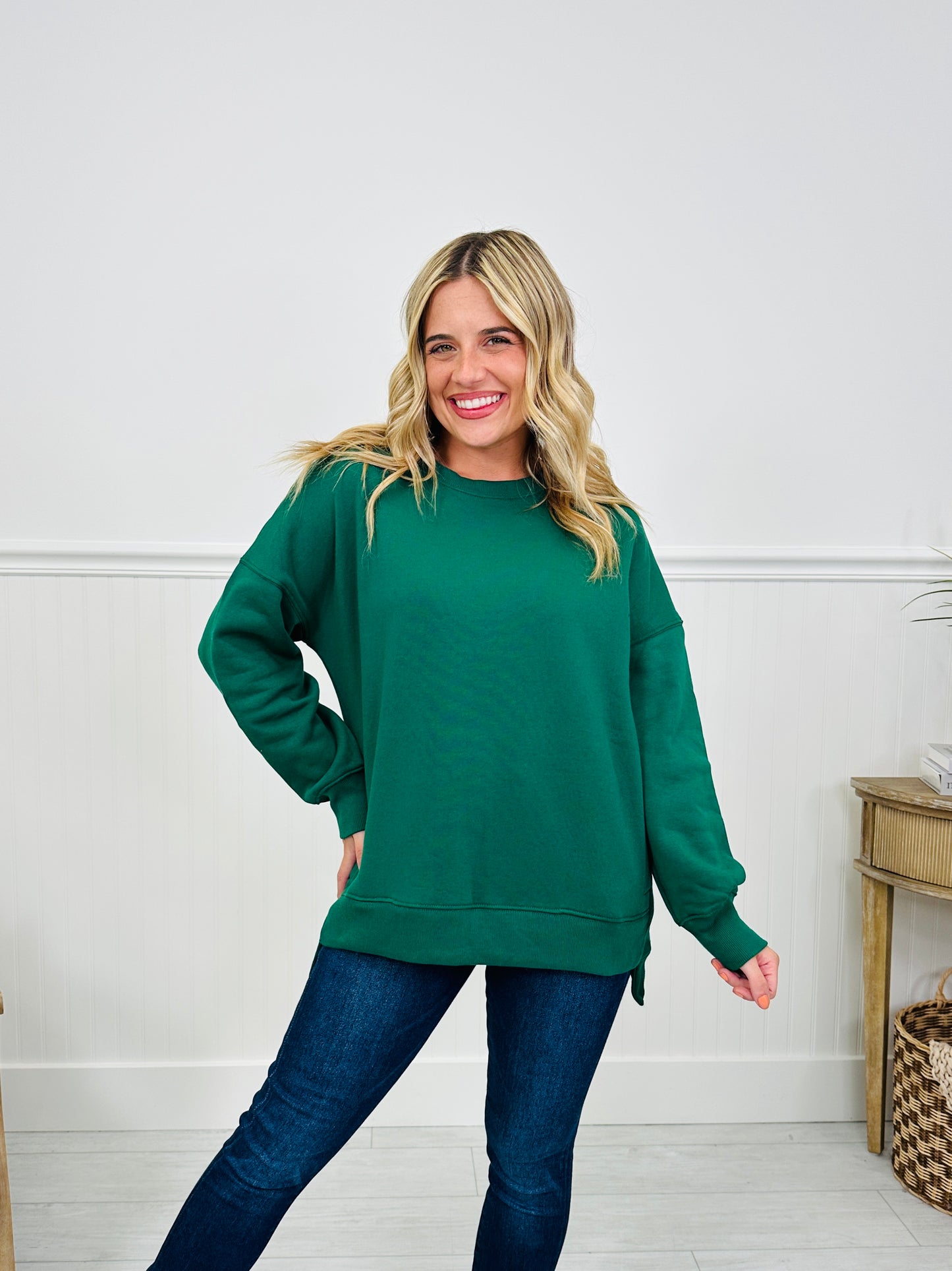 Cozy Intentions Pullover- Multiple Colors!