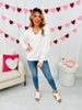 Sweetheart Stitches Sweater- Multiple Colors!