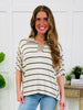 Blush Collar Club Top In Mocha
