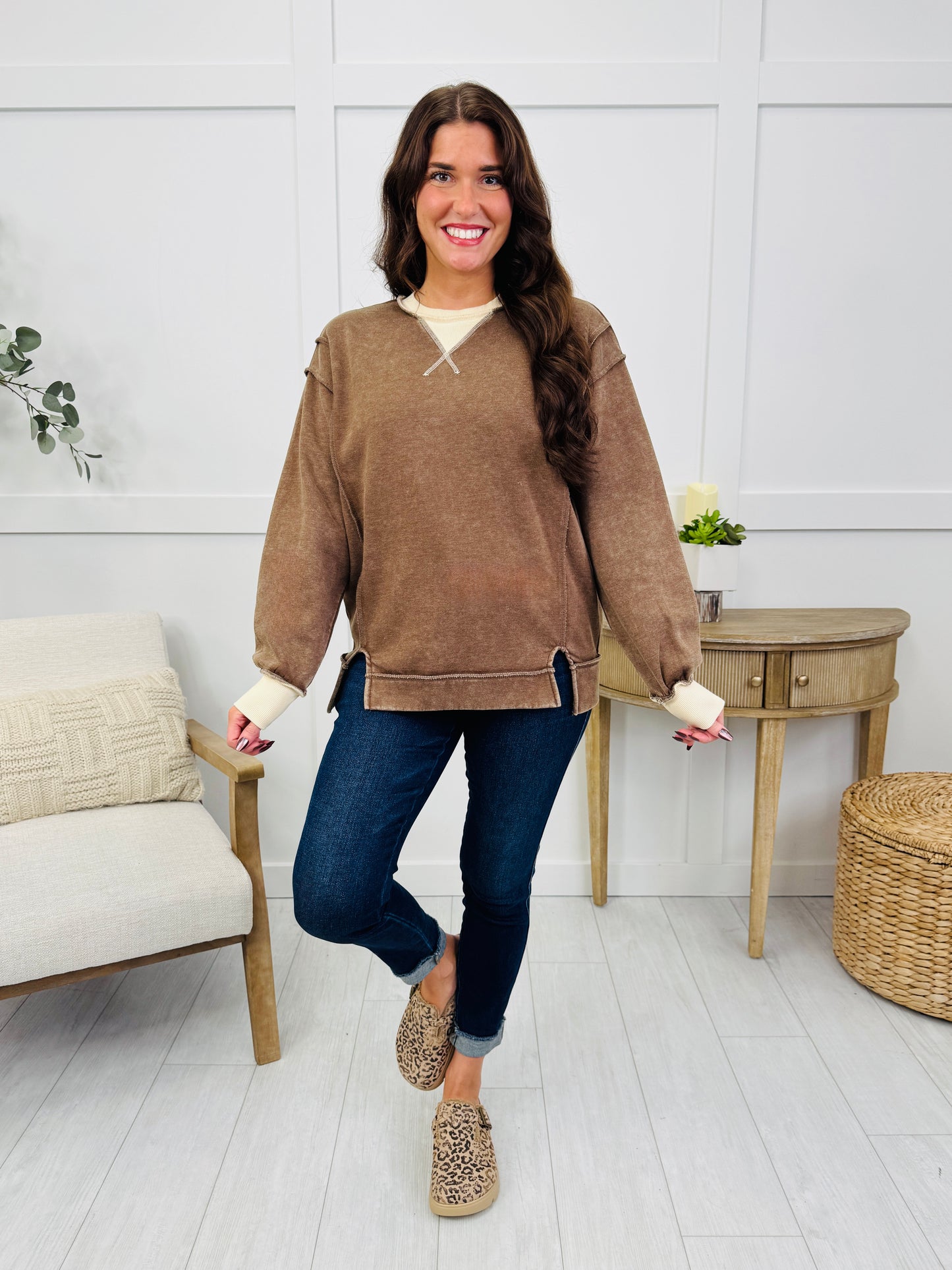 Meet Me Outdoors Top In Multiple Colors