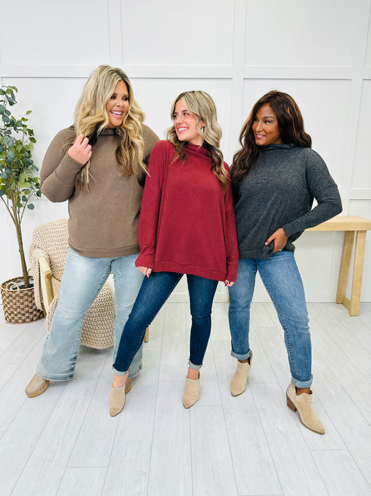 REG/CURVY Plush Comfort Sweater- Multiple Colors!