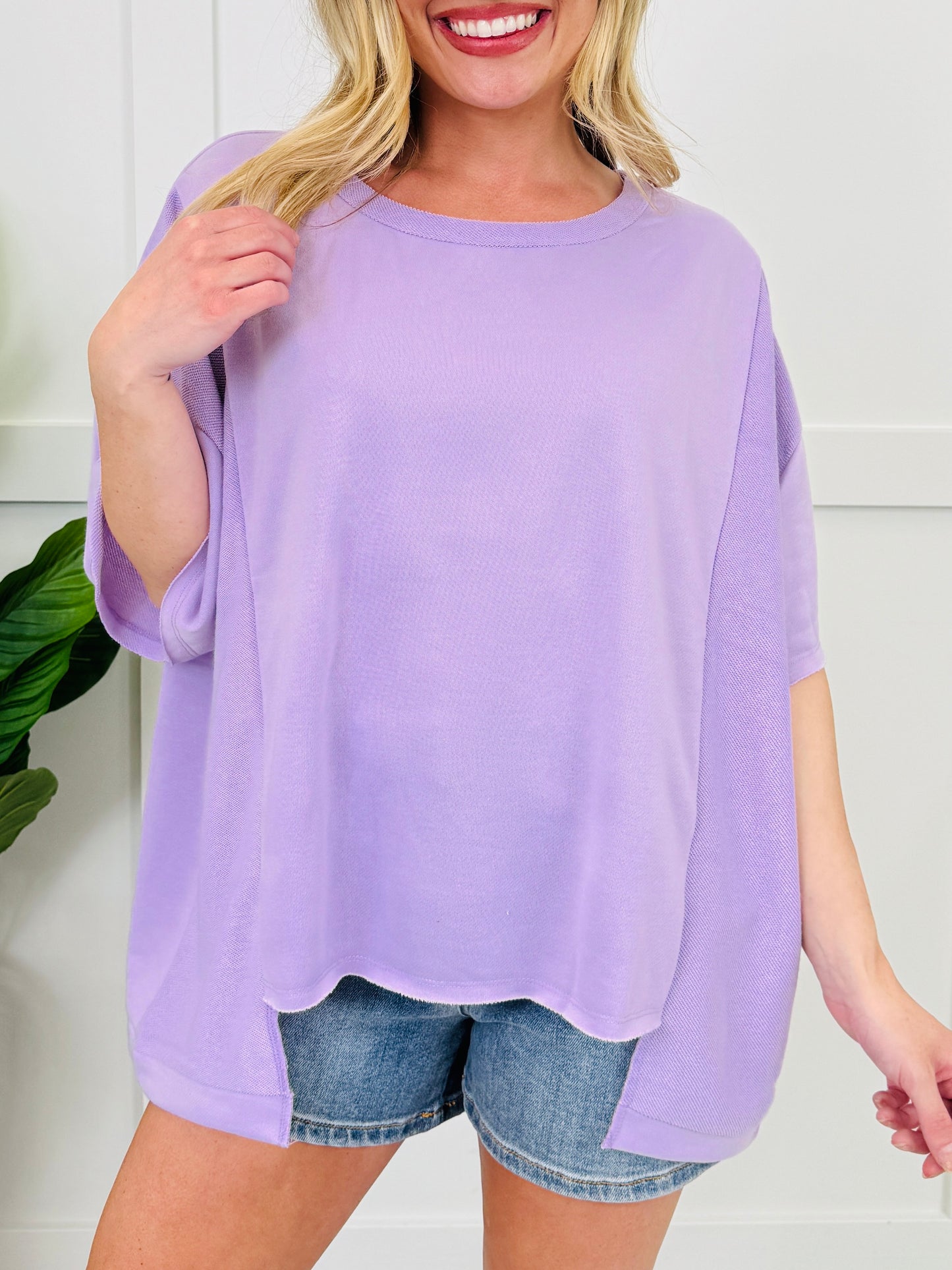 Living for the Feeling Top In Multiple Colors