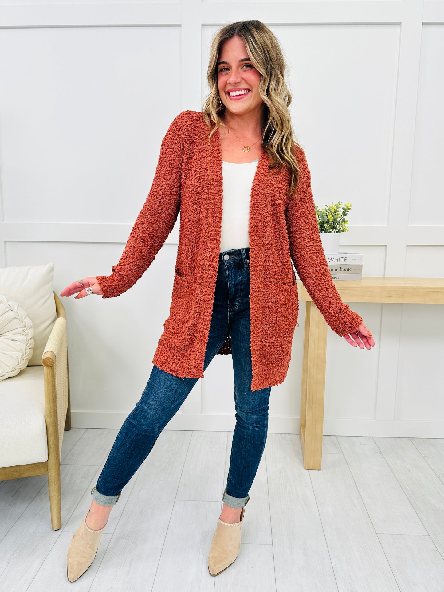 Putting On A Smile Cardigan- Multiple Colors!