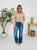 Just Four You Tummy Control Wide Leg Jeans in Four Inseams