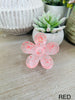 Paint Splatter Flower Hair Clip-Multiple Colors!