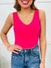 Cropped Reversible Shapewear Tank- Multiple Colors!