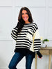 Downtown Stripe Pocket Top In Multiple Colors