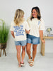 Where The Spirit Of The Lord Is Boxy Graphic Tee