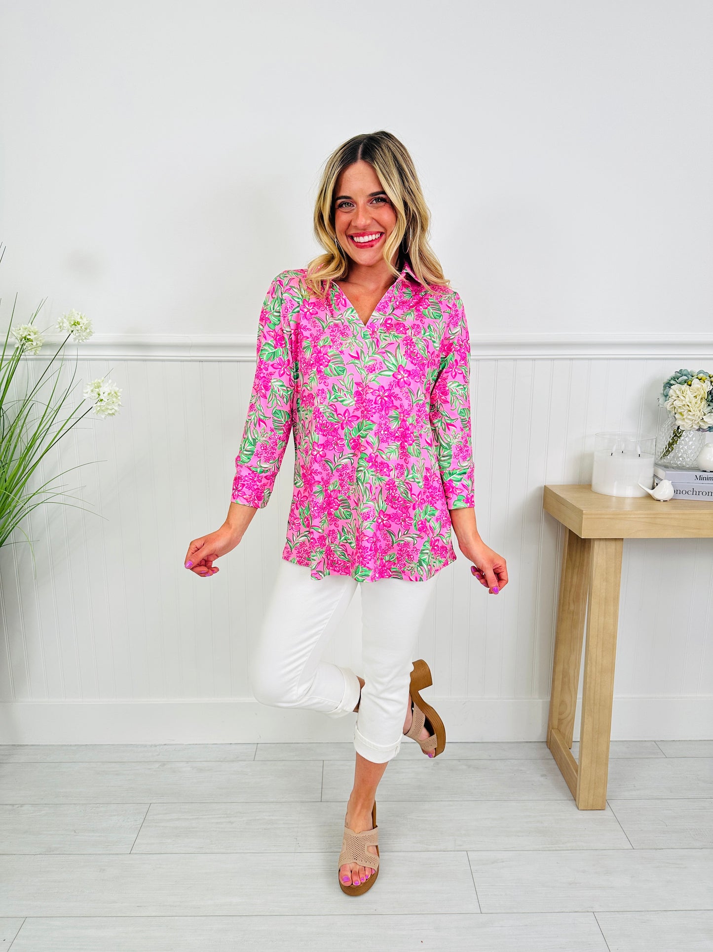 Bloom in Spring in Hibiscus Print