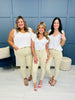 Judy Blue Khaki is The New White Tummy Control Skinny Jeans in Reg/Curvy