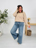 Judy Blue Nothing Compares Palazzo Wide Leg Jeans
