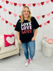 Triple The Love Graphic Tee