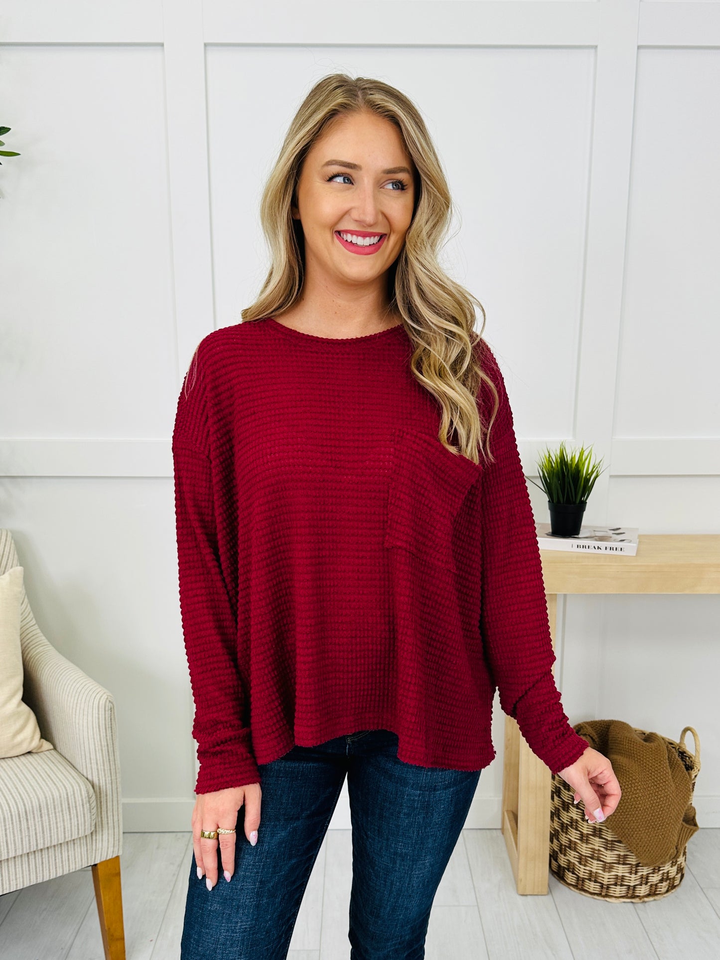 Relaxed Reflection Top - Multiple Colors!