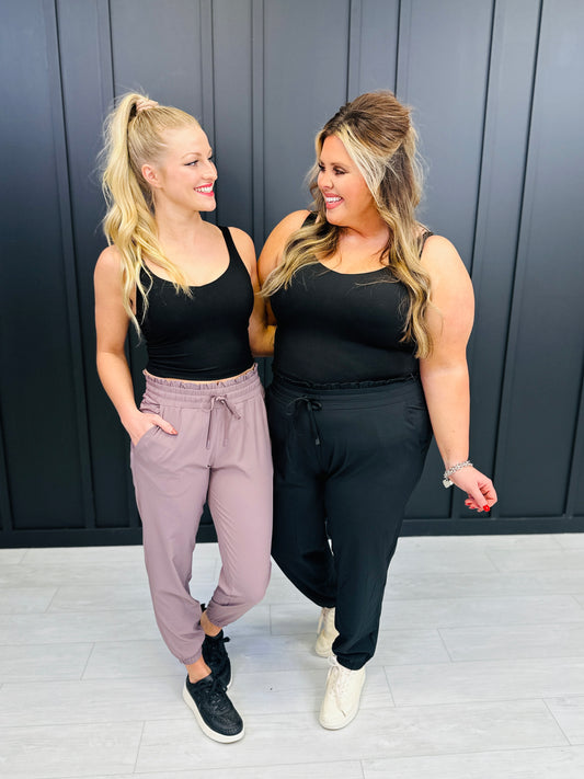 REG/CURVY Changing The Tone Joggers- Multiple Colors!