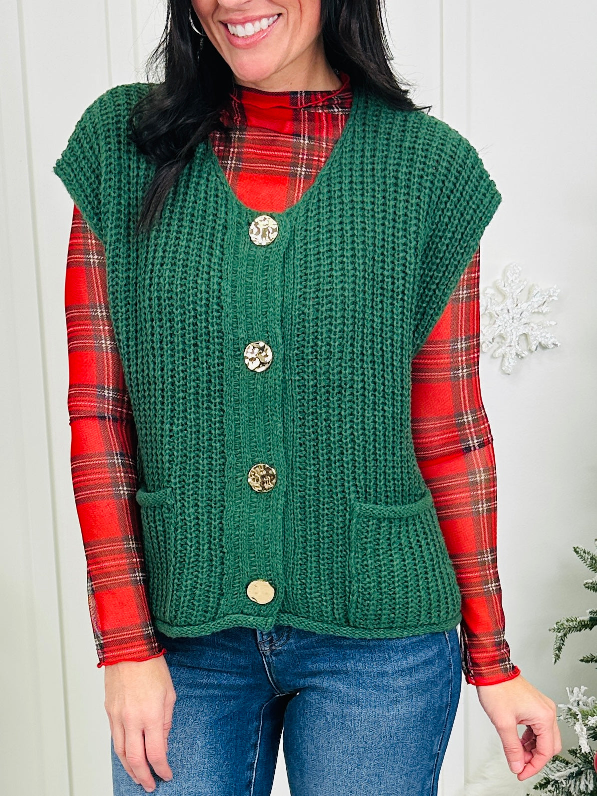 Knit Together Vest- Multiple Colors!